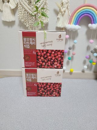 자연에온 몽모랑시 타트체리 착즙 100mL 10개입 2BOX — 4점을 준 리뷰어가 2021년 1월 올린 사용 사진
