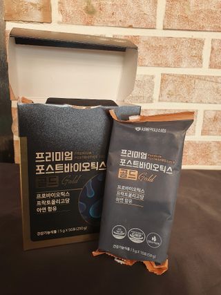 서울약사신협_프리미엄포스트바이오틱스골드_5g x 50포 — 5점을 준 리뷰어가 2021년 1월 올린 사용 사진