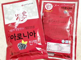서울약사신협_내몸애생발란스아로니아_70ml x 30포 — 5점을 준 리뷰어가 2021년 6월 올린 사용 사진