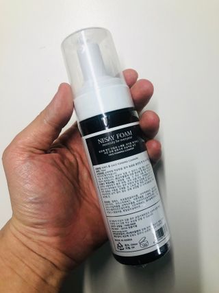 NESAY 네세이 크림 폼클렌져 포맨 150mL 남자폼클렌져 — 4.5점을 준 리뷰어가 2021년 4월 올린 사용 사진