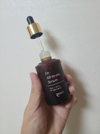 렉스리 닥터 올인원 세럼 Rexri Dr.All-in-one Serum — 5점을 준 리뷰어가 2021년 10월 올린 사용 사진