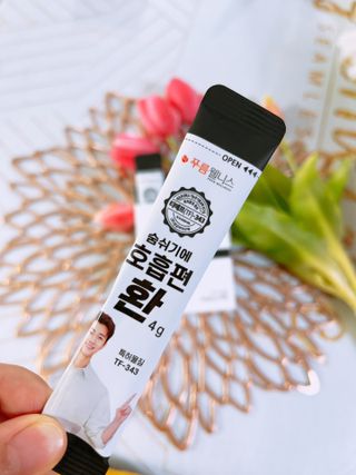 푸름웰니스 부아메라 프로폴리스 도라지 호흡편환 20포 — 5점을 준 리뷰어가 2022년 2월 올린 사용 사진