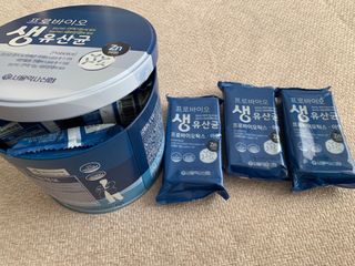 서울약사신협_프로바이오생유산균_2.5G x 100포 — 5점을 준 리뷰어가 2021년 4월 올린 사용 사진