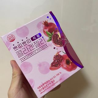 헬스업_쁘띠쁘띠석류콜라겐젤리_20g x 14포 — 5점을 준 리뷰어가 2021년 2월 올린 사용 사진