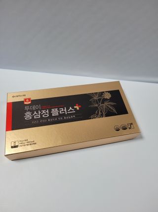 서울약사신협_투데이홍삼정플러스스틱_10g x 60포 — 5점을 준 리뷰어가 2021년 7월 올린 사용 사진