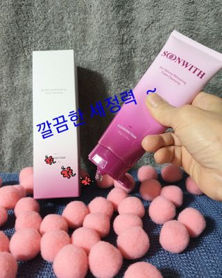 SOONWITH 바이오 내추럴 리프레싱 폼클렌징 — 5점을 준 리뷰어가 2021년 2월 올린 사용 사진