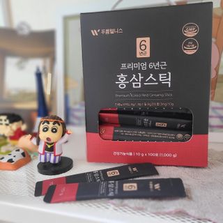 [푸름웰니스] 프리미엄 6년근 홍삼스틱 3mg x 100포 — 4.5점을 준 리뷰어가 2022년 6월 올린 사용 사진