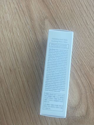 트윙클라 안티멜라 수딩 워터밤 — 5점을 준 리뷰어가 2022년 6월 올린 사용 사진