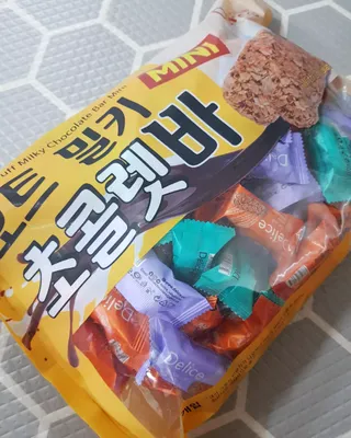 델리스 오트 밀키 초콜릿 바 — 3점을 준 리뷰어가 2022년 2월 올린 사용 사진