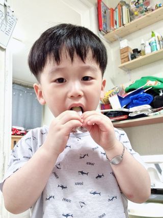 연세생활건강 키즈텐 멀티비타민 1BOX (30포) — 5점을 준 리뷰어가 2022년 5월 올린 사용 사진