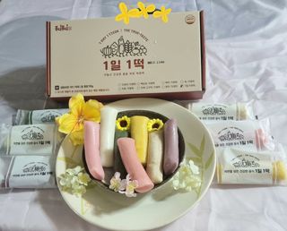 푸디푸디 1일1떡  가래떡 낱개포장 아침식사 식사대용 7종 세트 혼합 (14개입) — 5점을 준 리뷰어가 2022년 5월 올린 사용 사진