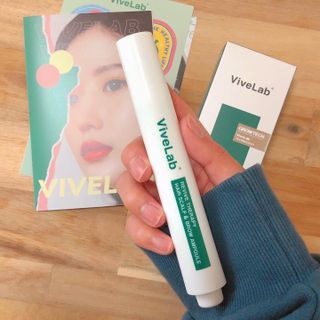 바이브랩 [탈모증상완화] 헤어라인 눈썹 두피앰플 — 4점을 준 리뷰어가 2022년 1월 올린 사용 사진