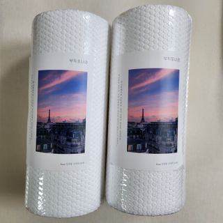 부직포나라 중금속유해물질ZERO 뜯어쓰는 주방 일회용수세미 60매 2매 — 5점을 준 리뷰어가 2022년 11월 올린 사용 사진