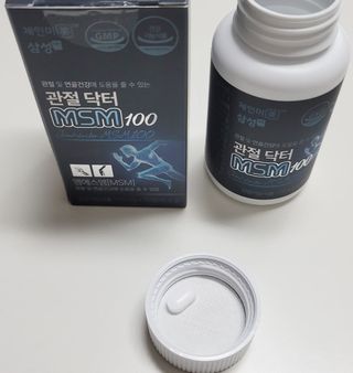 체인미 관절 및 연골건강에 도움을 줄수있는 관절닥터 MSM100 — 5점을 준 리뷰어가 2021년 11월 올린 사용 사진