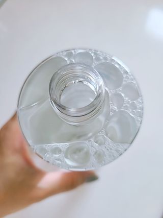 김정문알로에 큐어 큐어 알로에 워터 젤리 토너 500ml — 5점을 준 리뷰어가 2021년 4월 올린 사용 사진