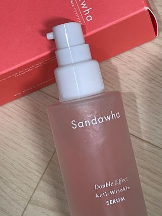 산다화 더블 이펙트 안티 링클 세럼 50ml — 5점을 준 리뷰어가 2022년 10월 올린 사용 사진