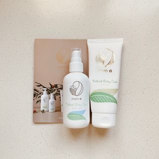 mom e 맘이 내추럴 베이비 케어 크림+바디오일 — 4점을 준 리뷰어가 2021년 1월 올린 사용 사진