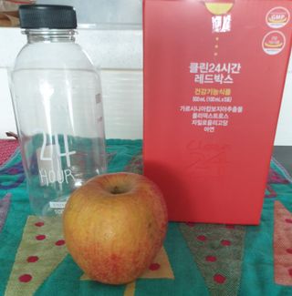 클린24시간 레드박스 1BOX(5포) + 전용보틀(500ml) — 5점을 준 리뷰어가 2024년 3월 올린 사용 사진