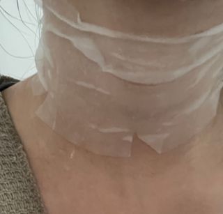 태그스킨 4스텝 주름개선 피부미백 영양 마스크팩 3개 세트(최신버전) — 5점을 준 리뷰어가 2022년 7월 올린 사용 사진