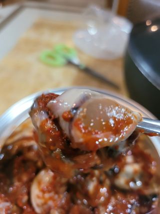 셰프애찬 별미김치 굴겉절이 1kg — 5점을 준 리뷰어가 2022년 12월 올린 사용 사진