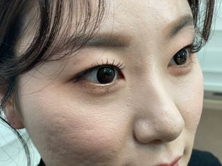 씨스터앤 더블이펙트 워터프루프 아이펜슬 11종 택 1 — 5점을 준 리뷰어가 2022년 2월 올린 사용 사진