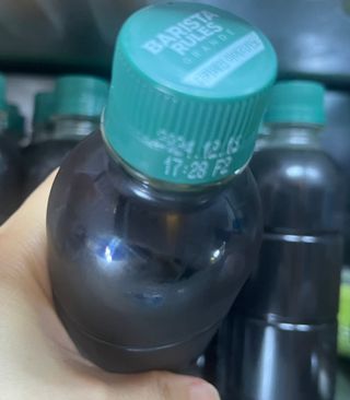 무라벨 바리스타룰스 디카페인 아메리카노 — 5점을 준 리뷰어가 2024년 4월 올린 사용 사진