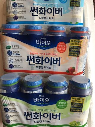 LIVE 매일바이오 썬화이버 드링킹 요거트 — 5점을 준 리뷰어가 2022년 8월 올린 사용 사진