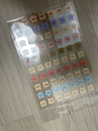 리훈 곰부 체크리스트+ 곰부 리무버블스티커 1장 — 5점을 준 리뷰어가 2021년 5월 올린 사용 사진