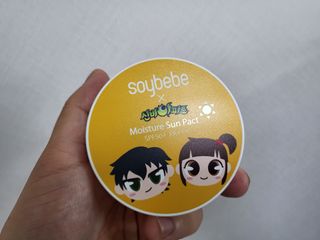소이베베X신비아파트 모이스쳐 선팩트 SPF50+ PA+++ — 4.5점을 준 리뷰어가 2023년 4월 올린 사용 사진