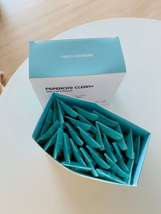 페페로니 클린플러스 덴탈치킨껌 10g x 14p — 3점을 준 리뷰어가 2021년 7월 올린 사용 사진