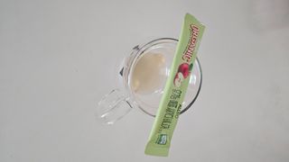 올바이오 [쿠팡 구매] 유기농 애플사이다비니거 애사비 스틱 15p, 300g, 1개 — 5점을 준 리뷰어가 2025년 1월 올린 사용 사진