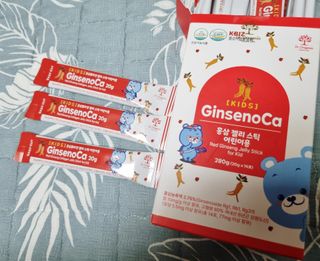 (주)닥터오레고닌 진세노카 키즈 홍삼젤리스틱 — 5점을 준 리뷰어가 2023년 8월 올린 사용 사진