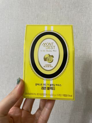 몽베스트 위드더 블랜딩 하우스 _레몬 블랙티 — 4점을 준 리뷰어가 2022년 12월 올린 사용 사진