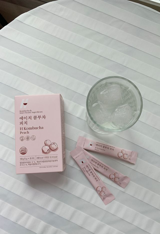 에이치 콤부차 리뷰 사진