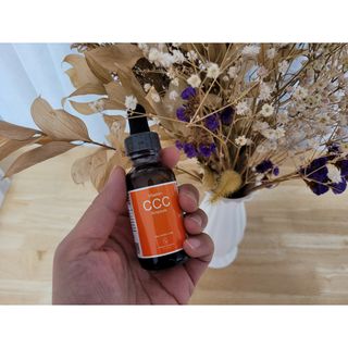 더마 사이언스 비타민 CCC 앰플 기미 브라이트닝 세럼 30ml — 5점을 준 리뷰어가 2021년 8월 올린 사용 사진