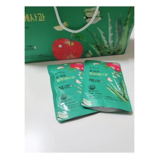 서울약사신협 잘 담은 알로애사과_70ml x 30포 — 4.5점을 준 리뷰어가 2021년 10월 올린 사용 사진