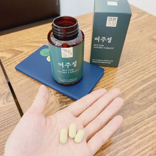 일편강심 여주정,마카정,새싹보리정,보스웰리아정,저분자콜라겐 — 4.5점을 준 리뷰어가 2021년 6월 올린 사용 사진