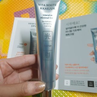 라이브용 [NEW_버진팜스 깨죽크림] 쓱- 바르면 잡티가 사라지는 광/톤/결 비타민크림 — 5점을 준 리뷰어가 2021년 10월 올린 사용 사진