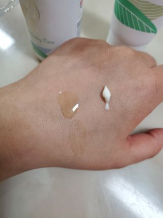 mom e 맘이 내추럴 베이비 케어 크림+바디오일 — 3점을 준 리뷰어가 2021년 1월 올린 사용 사진