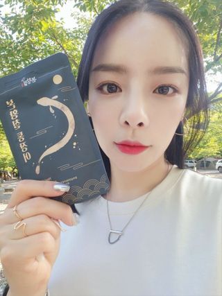 [비린내 완벽제거] 본황칠 통장어 국내산 장어즙 아르기닌 2800mg 장어즙효능 기력보강 — 5점을 준 리뷰어가 2022년 8월 올린 사용 사진