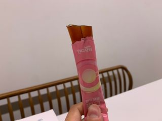 [인디닥터] 면역 생생 핑크 이뮨 젤리 — 5점을 준 리뷰어가 2022년 6월 올린 사용 사진