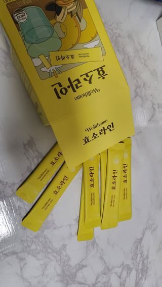 목 넘김이 편한 곡물발효효소 웰테므 효소라인 — 5점을 준 리뷰어가 2023년 1월 올린 사용 사진