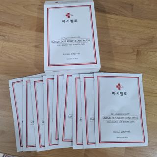 닥터마시멜로 마블러스 멀티 클리닉 마스크 — 5점을 준 리뷰어가 2021년 2월 올린 사용 사진