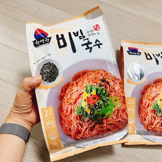 [한면원] 비빔국수 2인분 — 4.5점을 준 리뷰어가 2022년 7월 올린 사용 사진