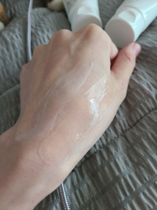 더마포레스트 마데카소사이드 리페어 크림,  모이스처라이징 아쿠아크림 — 5점을 준 리뷰어가 2021년 8월 올린 사용 사진