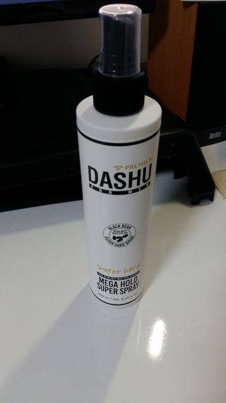 다슈코리아 다슈 포 맨 프리미엄 메가 홀드 슈퍼 스프레이 250ml — 5점을 준 리뷰어가 2021년 7월 올린 사용 사진