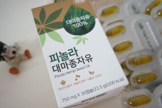 nfp 피놀라 대마종자유 — 5점을 준 리뷰어가 2021년 8월 올린 사용 사진