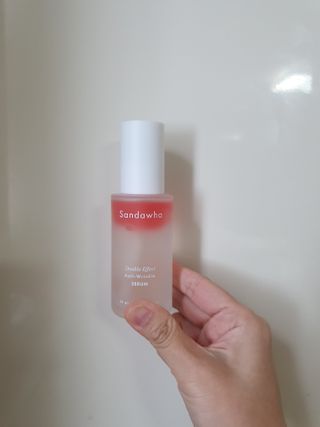 산다화 더블 이펙트 안티 링클 세럼 50ml — 4점을 준 리뷰어가 2022년 10월 올린 사용 사진