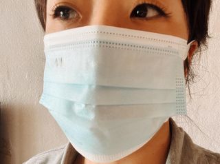 건강누리인터내셔날 (마스크 특집) 7DAYS 컬러마스크 (컬러7매)+ KMC 프리미엄 덴탈마스크(50매) — 5점을 준 리뷰어가 2022년 7월 올린 사용 사진