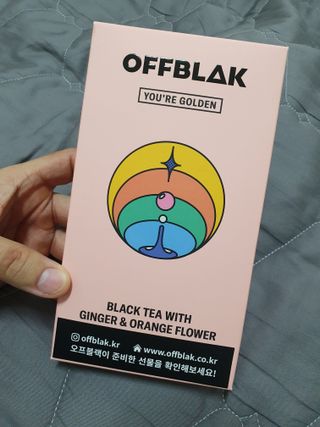 [오프블랙] 아침을 상큼하게 시작하는 에너지티! 유아골든 블렌딩홍차 12T — 5점을 준 리뷰어가 2021년 12월 올린 사용 사진